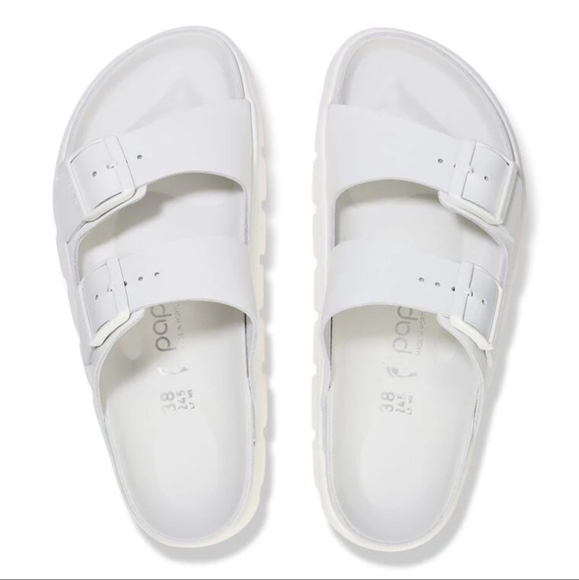 PAPILLIO Birkenstock Arizona Pap Exquisite Chunky Sandals, Size 8 (NEW / UNWORN) - Picture 5 of 10